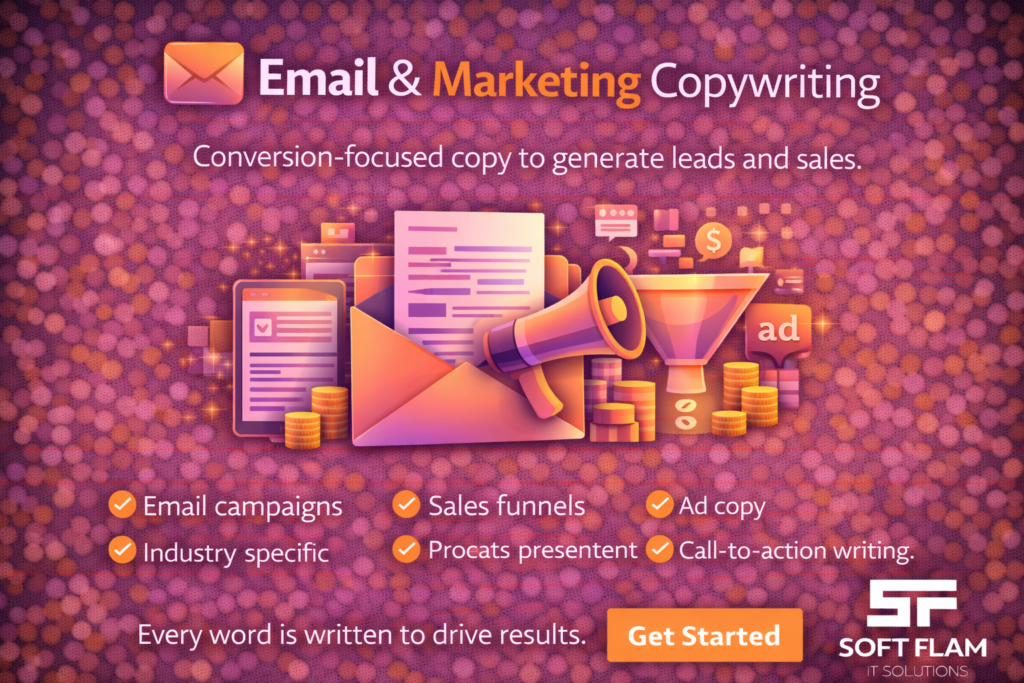 email & marketing copywriting