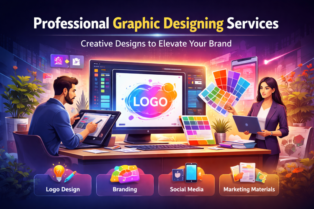 graphic designing services for soft flam