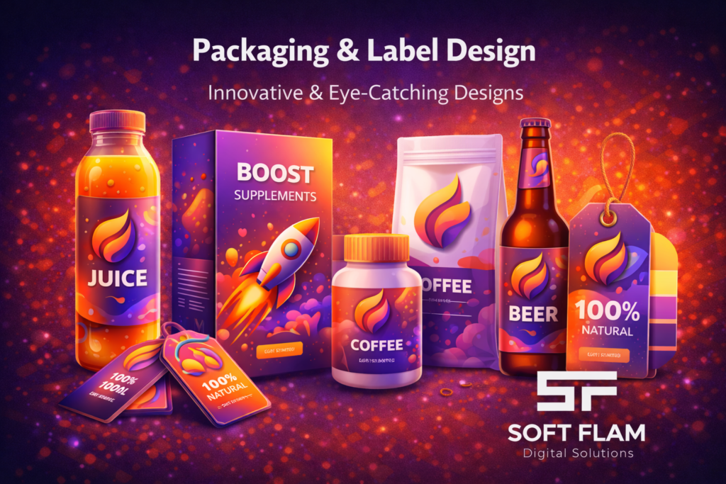 packaging & label design