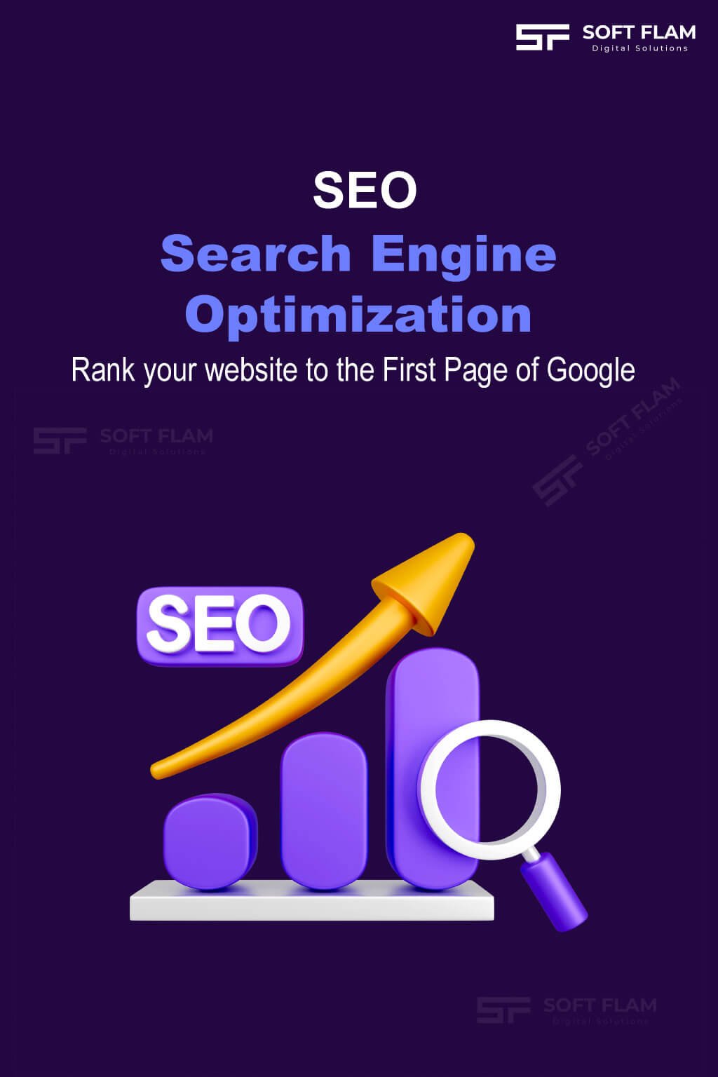 rank your website to the first page of google by soft flam