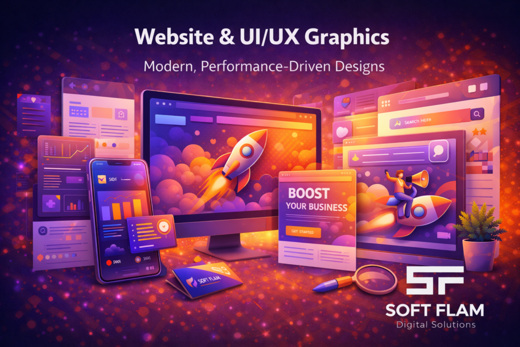 website & ui ux graphics